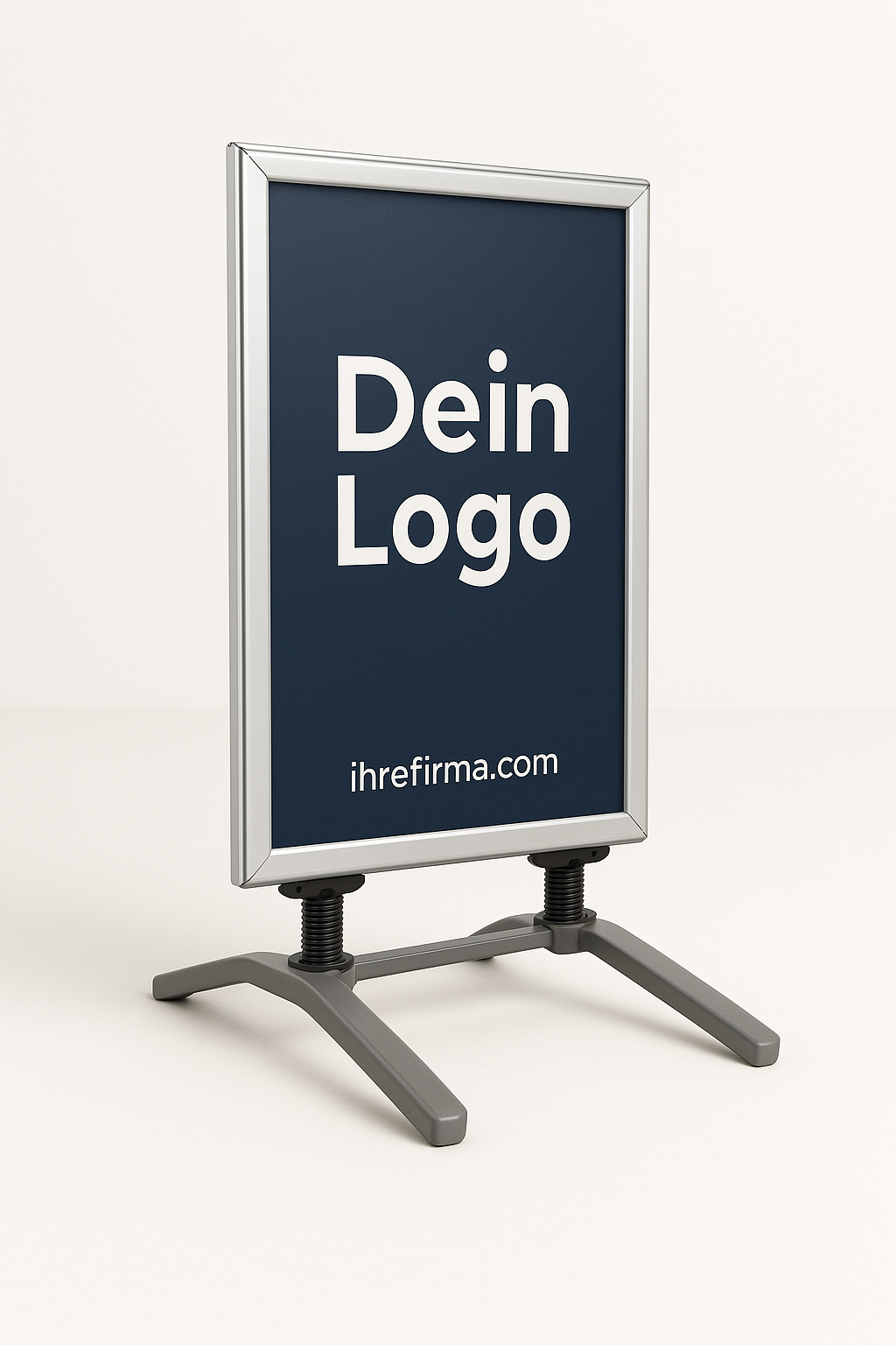 Modell mit flexiblem Fuß