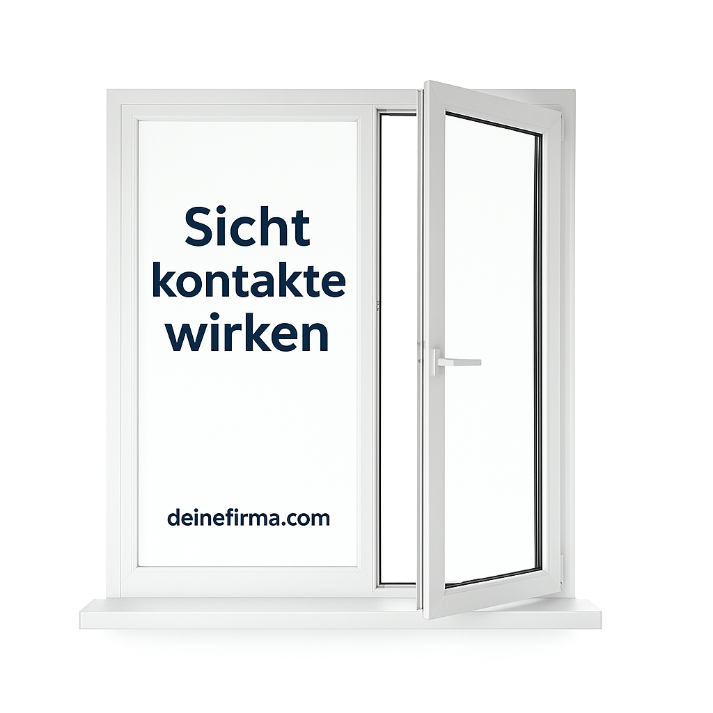 Fensteraufkleber