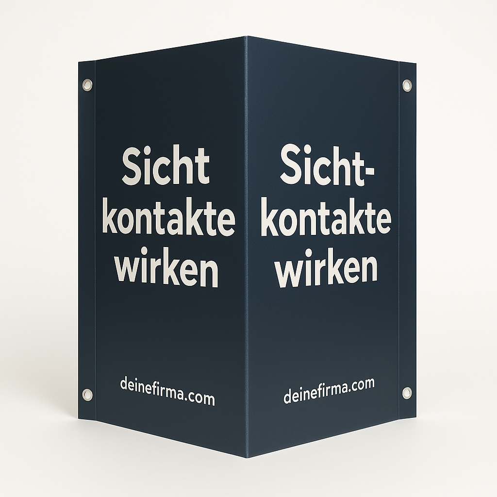 Fensterschilder für Immobilienprofis