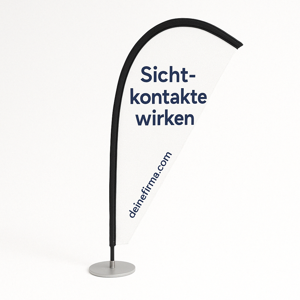 Mini Beachflag Tischformat
