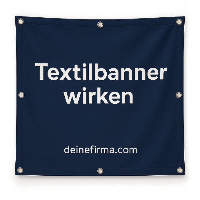 Textil-Banner