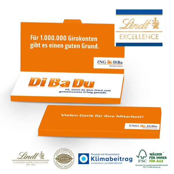 Werbe-Schokolade mit Logo